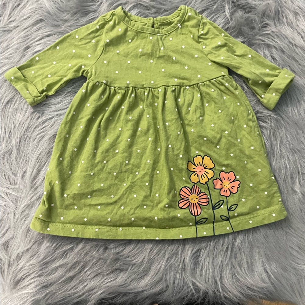 Carter's Green Polka Dot Baby Outfit